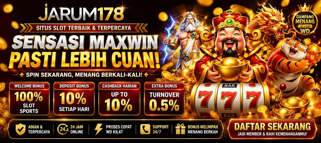 Banner JAGOLEDAK sensasi cuan pasti beruntung — welcome jackpot ledak, cashback harian jago ledak