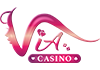 Logo VIA — vendor kasino live jago ledak-merah resmi JAGOLEDAK